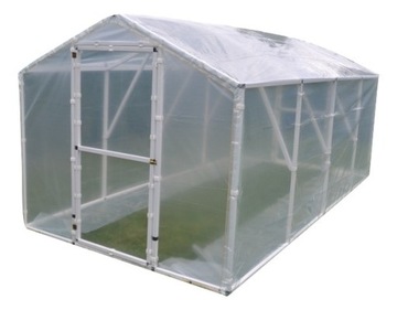 TUNEL FOLIOWY SZKLARNIA 8 m2 201x407 cm PVC MOCNY