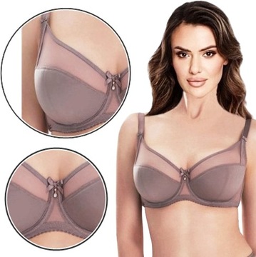 Бюстгальтер ПОЛУМЯГКИЙ LANNY MODE 11829 ПОЛУМЯГКИЙ мока 90E
