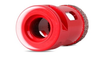 КОРОНОЧНАЯ ПИЛА ДЛЯ ГЕРМАВНЫХ КАМНЕЙ 25 мм АЛМАЗНОЕ СВЕРЛО ДЛЯ ГЛАЗУРЬНОЙ ПЛИТКИ КРУЖЕВО M14