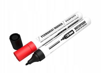 MARKER PERMANENTNY 1,5-3MM CZARNY 1SZT