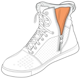 SHIMA REBEL WP Shoes Мотоциклетные кроссовки черные 45