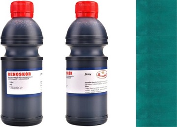ZIELONA 09 FARBA RENOWACJA KOLORU SKÓR SZORSTKICH ZAMSZU NUBUK 250ml G12-98