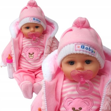 BOBAS LALKA MÓWI I ŚPIEWA PO POLSKU BABY LALECZKA INTERAKTYWNA BUTELKA