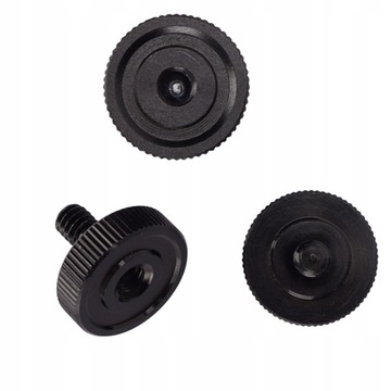 3шт 1/4 дюймовый винт с накатанной головкой, винт из сплава