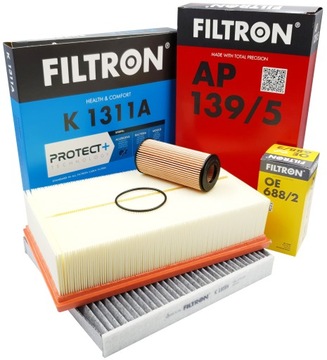 FILTRON ZESTAW FILTRÓW VW PASSAT B8 1.8 2.0 TSI