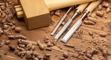 ПЛОСКИЕ ДЕРЕВА НАБОР ДОЛОТО 4 шт. 10, 16, 20, 25 мм.