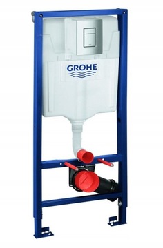 Скрытый унитаз КОМПЛЕКТ GROHE FRAME + чаша Rimelss