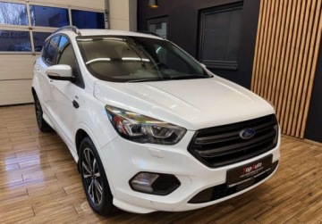 Ford Kuga II SUV Facelifting 2.0 TDCi 150KM 2017 Ford Kuga ST-lineZAREJESTROWANY navi SKORAALCANTARA gwarancjabezwypadkowa, zdjęcie 3