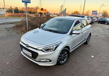 Hyundai i20 II Coupe 1.2 MPI 84KM 2017 Hyundai i20 1.2i LEDY Klima Alu Extra stan 1.2 Benzyna 84KM