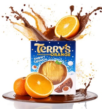 Terry's Snow Balls Świąteczna uczta z chrupaniem PREZENT nowy wymiar smaku