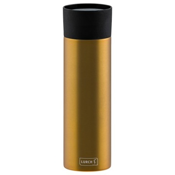 Термос Lurch термобутылка-кружка золотой 0,5 л