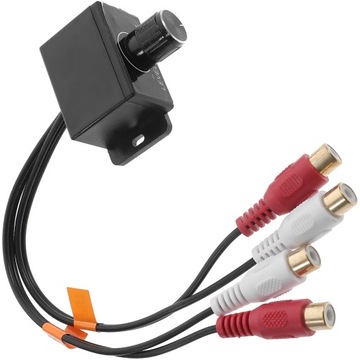 Wzmacniacz Kabel regulacji głośności Bass RCA Audio