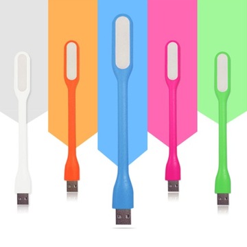 силиконовая USB-светодиодная лампа для портативного компьютера