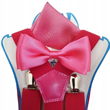 DZIECIĘCE KORALOWE SZELKI MUCHA POŁYSK Z POSZETKĄ