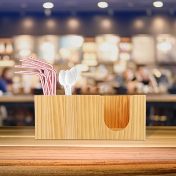 Органайзер для кофе Контейнер для кафе Деревянный декор