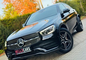 Mercedes GLC C253 Coupe Facelifting 2.0 220d 194KM 2020 Mercedes-Benz GLC AMG 4Matic MiltiBEAM Alu19 Kamera Virtual Navi Serwis Pi, zdjęcie 15