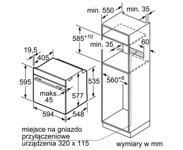 Духовка Bosch HBG634BW1