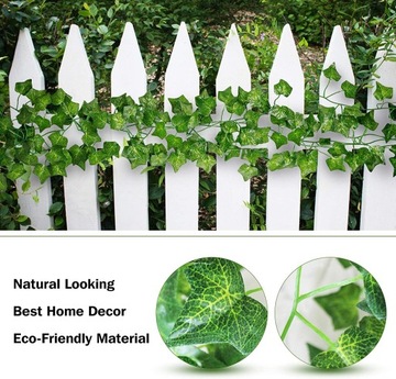 12 искусственных настенных балконных растений из плюща 25 м