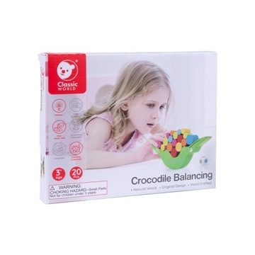 СБАЛАНСИРОВАННАЯ ИГРА НА УМЕНИЯ КРОКОДИЛА ДЛЯ ДЕТЕЙ
