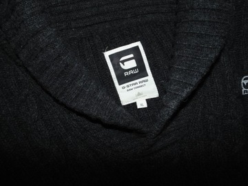 G STAR RAW SWETER MĘSKI WEŁNIANY WOOL r. XL