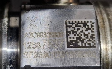 12687537 A2C99325800 ČERPADLO PALIVA VYSOKÉHO TLAKU