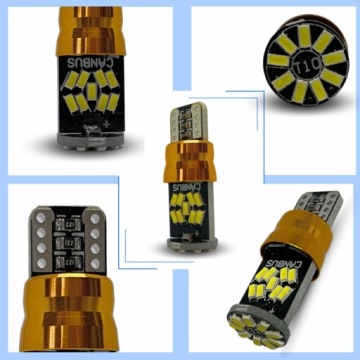 Светодиодная лампа W5W T10 27SMD 3014 CANBUS 6000K PLUG&PLAY RETROFIT