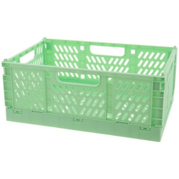 SKŁADANY KOSZ KOSZYK SKRZYNKA ORGANIZER 31x20 ZIEL