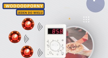 Retekess TD158 Пейджер для ресторанов, пейджинговая система, 10 пейджеров, 300M