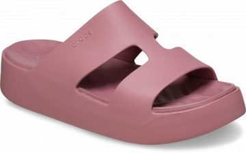 Damskie Wygodne Buty Klapki Crocs Gataway Platform 209409 Strap 41-42