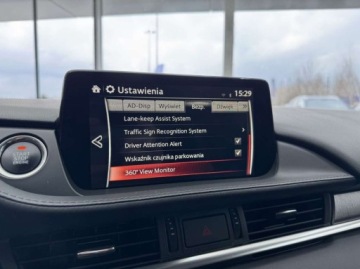 Mazda 6 III Sport Kombi Facelifting 2018 2.0 Skyactiv-G 165KM 2022 Mazda 6 SkyJoy HUD Kamera 360 Nawigacja CarPlay LED 2.0 165KM, zdjęcie 31