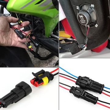 ЗАГЛУШКА КАБИКА ГЕРМЕТИЧНЫЙ РАЗЪЕМ SUPERSEAL 2-контактный 1,5 С КАБЕЛЕМ АВТОМОБИЛЬНЫЙ