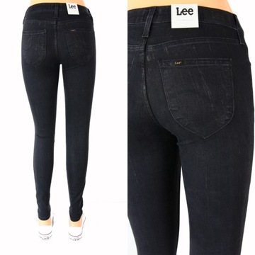 LEE JODEE SUPER SKINNY JEANSY SPODNIE BL _ W26 L31