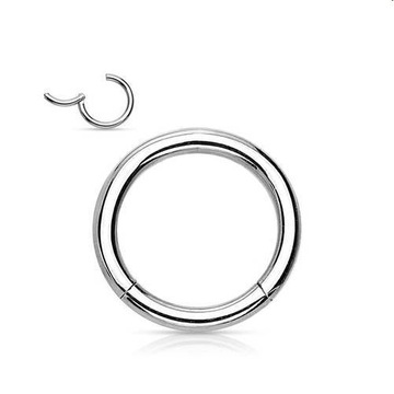 Kolczyk kółko clicker PIERCING conch septum 1,2/12