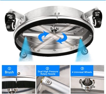 ЩЕТКА ДЛЯ МОЙКИ Брусчатки T-racer 50