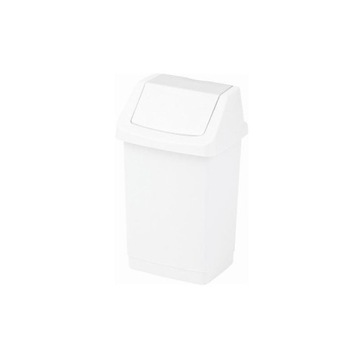 Curver - Kosz na odpady Click-it, plastikowy, biały - 9 l