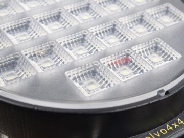 КРУГЛАЯ РАБОЧАЯ ЛАМПА 11см 24Вт LED 12/24В ПЕРЕКЛЮЧАТЕЛЬ
