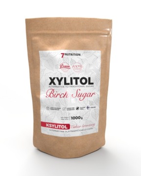 7NUTRITION KSYLITOL BRZOZOWY 1kg NATURALNY XYLITOL