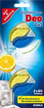 G&G Zapach do Zmywarki Citrus Lemon 2 szt DE
