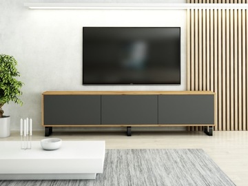 ШКАФ ДЛЯ ТЕЛЕВИЗОРА LOFT ВЫСОКИЙ 180 КАШЕМИР, РАЗНЫЕ ЦВЕТА, ИНДУСТРИАЛЬНЫЙ СТИЛЬ