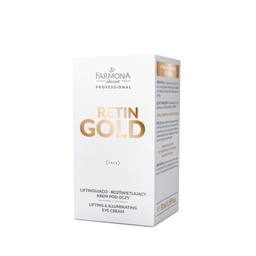 RETIN GOLD LIFTING I ROZŚWIETLENIE KREM POD OCZY