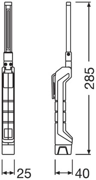 ФОНАРИК LEDinspect POCKET B200 200лм OSRAM