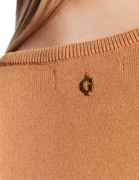 Guess Top Ada W3GZ00 Z2Z80 Beżowy Regular Fit M