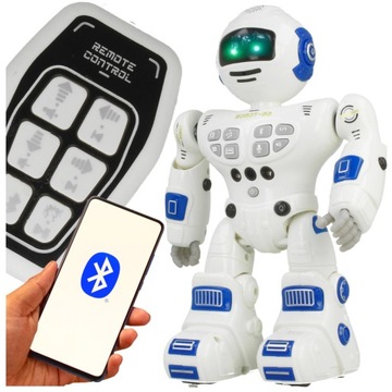 ROBOT ZDALNIE STEROWANY INTERAKTYWNY PILOT R/C BLUETOOTH Chodzi Tańczy Aku