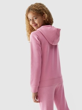 4F СВИТШОТ С КАПЮШОНОМ ДЛЯ ДЕВОЧЕК, ДЕТСКАЯ КУРТКА