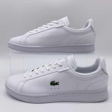 Buty damskie białe sneakersy Lacoste Carnaby Pro BL 23 1 SFA rozmiar 39,5