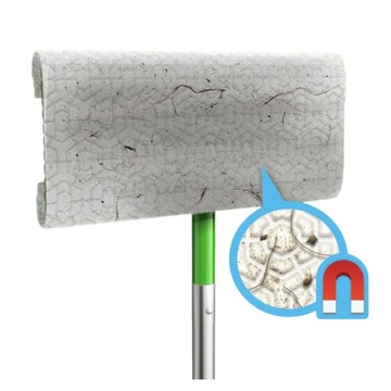 Стартовый набор швабр SWIFFER, 11 вставок, зеленый для сухой и влажной уборки