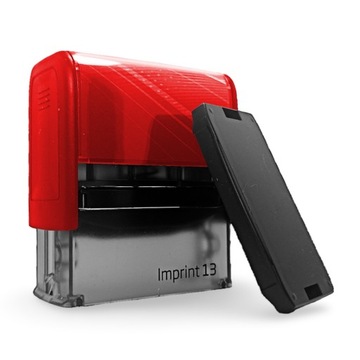 SAMOTUSZUJĄCA PIECZĄTKA BIUROWA IMPRINT 13 + GUMKA