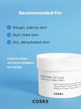 СOSRX One Step Moisture Up Pad, 70 szt