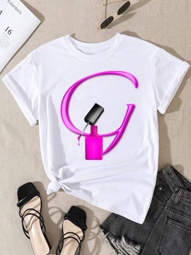 Y2k T-shirty Moda damska koszulka nazwa własna lit