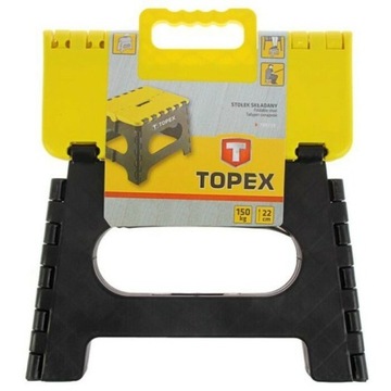 ЖЕЛТЫЙ СКЛАДНОЙ ТАБУРЕТ TOPEX 79R319